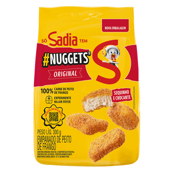 Nuggets Frango Sadia Tradicional 300g
