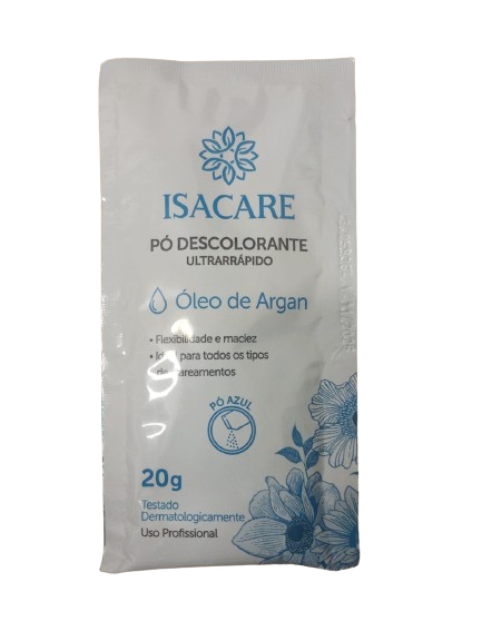 Pó Descolorante Isacare Óleo de Argan 20g