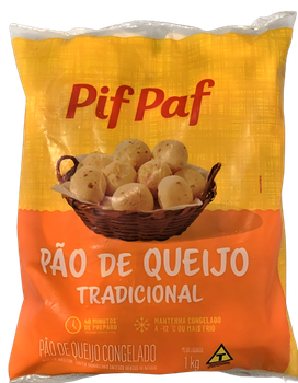 Pão de Queijo Pif Paf Tradicional 1kg