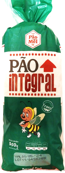 Pão Pão de Mel Integral 350g