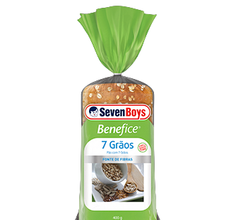 Pão Seven Boys Benefice 7 Grãos  400g