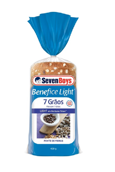 Pão Seven Boys Benefice Light 7 Grãos 400g
