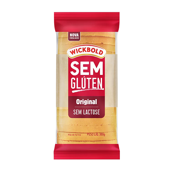 Pão Wickbold Original sem Glúten 300g