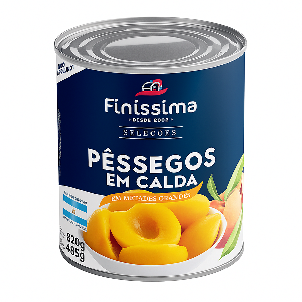 Pêssegos em Calda Finíssima 485g