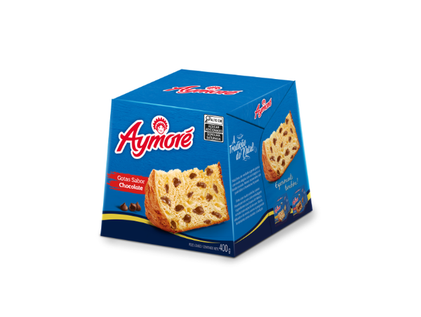 Panettone Aymoré Gotas de Chocolate 400g