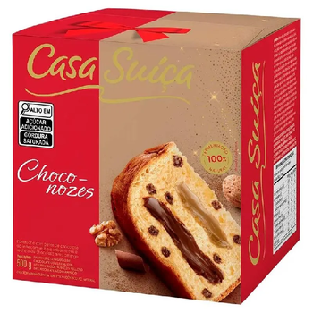 Panettone Casa Suíça Choco-Nozes 500g