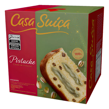 Panettone Casa Suíça Pistache 500g