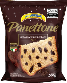 Panettone Newbread Gotas Chocolate 400g