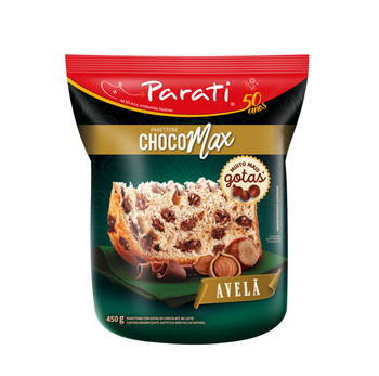Panettone Parati Chocomax Avelã 400g