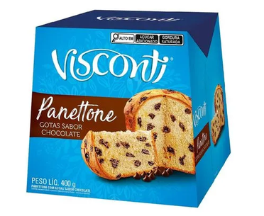 Panettone Visconti Gotas de Chocolate 400g
