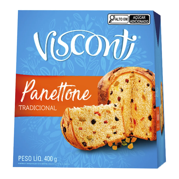 Panettone Visconti Tradicional 400g