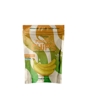 Partiu Chips Banana em Rodelas Liofilizada 20g