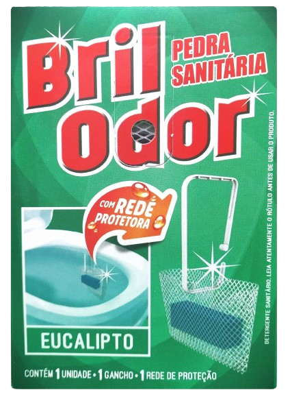 Pedra Sanitária Bril Odor com Rede Eucalipto 1un