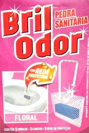 Pedra Sanitária Bril Odor com Rede Floral 25g