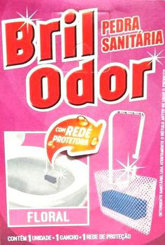 Pedra Sanitária Bril Odor com Rede Floral 25g