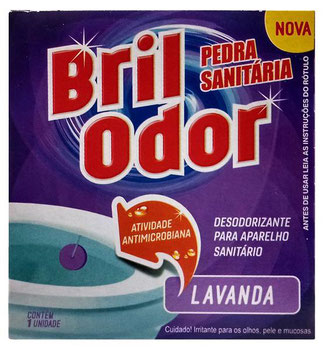 Pedra Sanitária Bril Odor Lavanda 40g