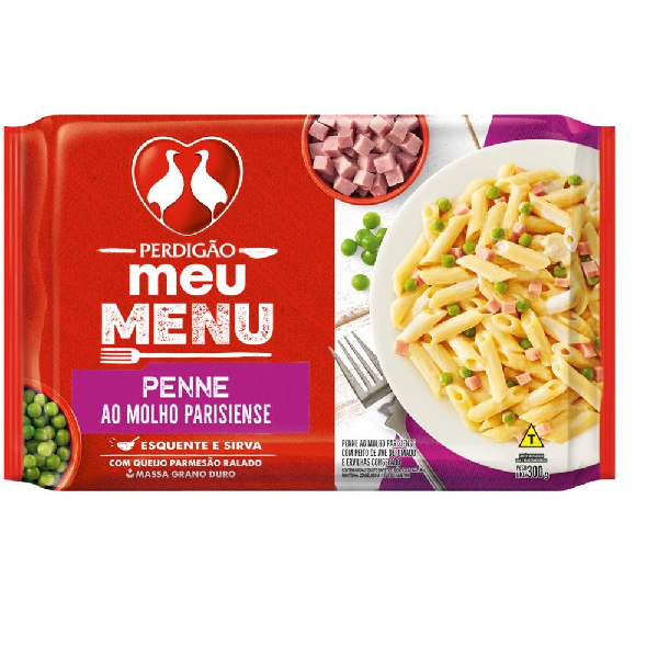 Penne Perdigão Meu Menu ao Molho Parisiense 300g