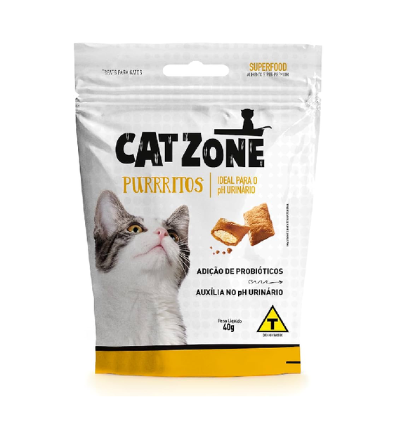 Petisco para Gatos Cat Zone Purrritos 40g