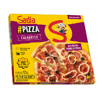 Pizza Sadia Calabresa 460g