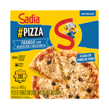 Pizza Sadia de Frango com Requeijão e Mussarela 460g