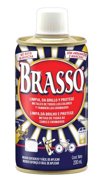 Polidor de Metais Brasso 200ml
