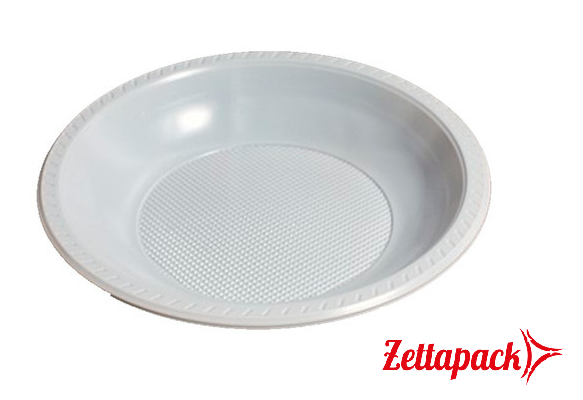 Prato Descartável Zettapack Fundo 23cm 10un
