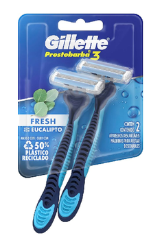 Prestobarba Gillette Fresh Eucalipto 3 Laminas 2 un