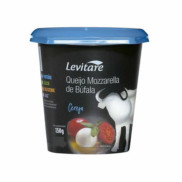 Queijo de Búfala Levitare  Mozzarella Cereja 150g