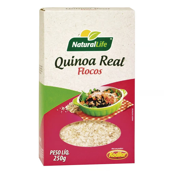 Quinoa Real Flocos Natural Life 250g