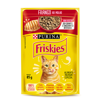 Ração Friskies  Frango ao Molho 85g