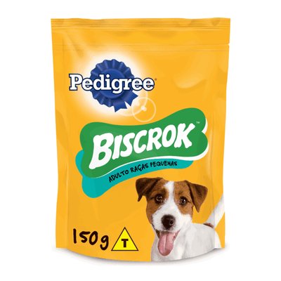 Ração Pedigree Biscrok Adulto Raças Pequenas 150g