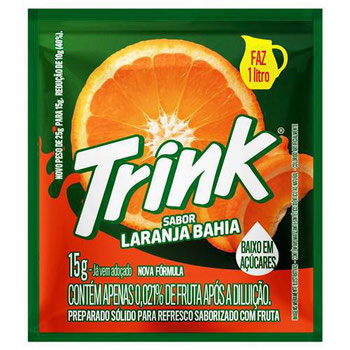 Refresco Trink Laranja Bahia 15g