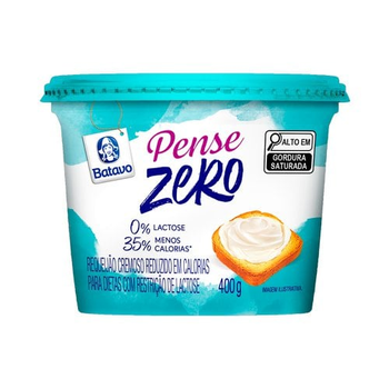 Requeijão Batavo Pense Zero Lactose 400g