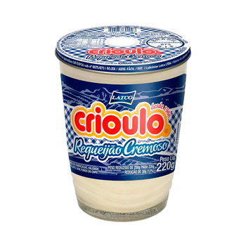 Requeijão Crioulo Cremoso 220g