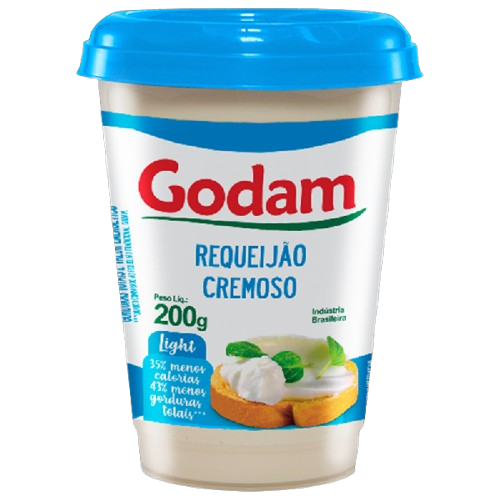 Requeijão Godam Cremoso Light 200g