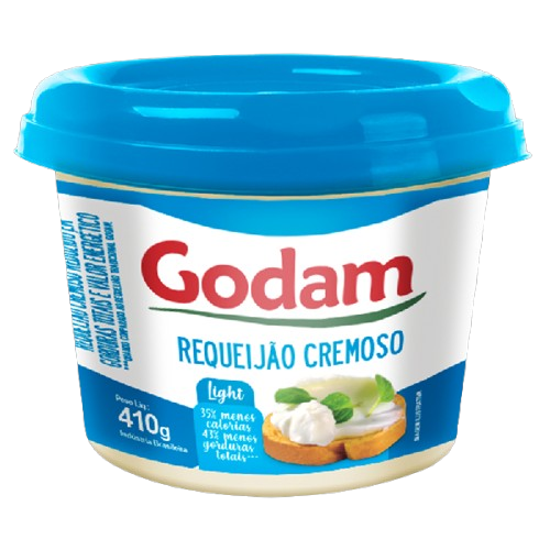 Requeijão Godam Cremoso Light 410g