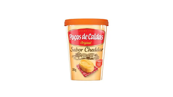 Requeijão Poços de Caldas Cheddar 200g