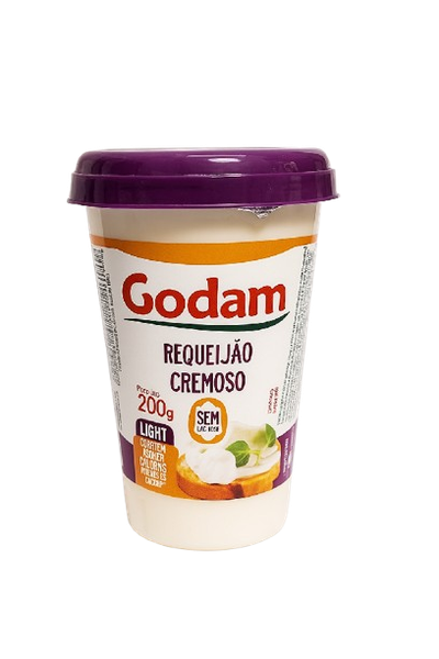 Requeijao Godam Zero Lactose 200g