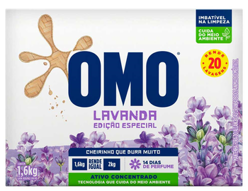Sabão em Pó Omo Lavanda 1.6kg