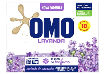 Sabão em Pó Omo Lavanda 800g