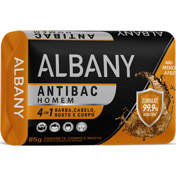 Sabonete Albany Homem Multiação 85g