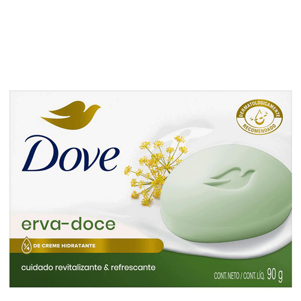 Sabonete Dove Erva Doce 90g