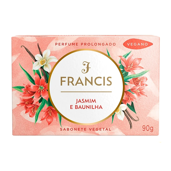 Sabonete Francis Jasmim e Baunilha 90g