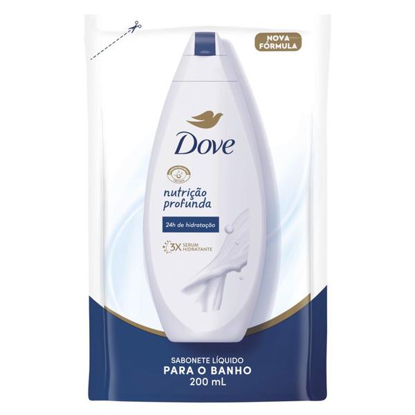 Sabonete Líquido Dove Nutrição Profunda Refil 200ml