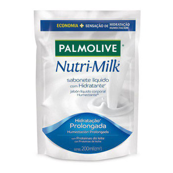 Sabonete Líquido Palmolive Nutri Milk Refil 200ml