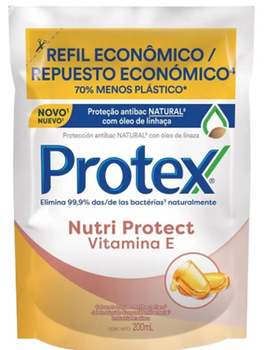 Sabonete Líquido Protex Vitamina e Refil 200ml