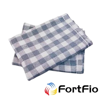 Saco Alvejado Fortfio Quadriculado Color 45x68 cm