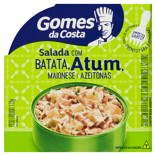 Salada Gomes da Costa Atum com Maionese 170g