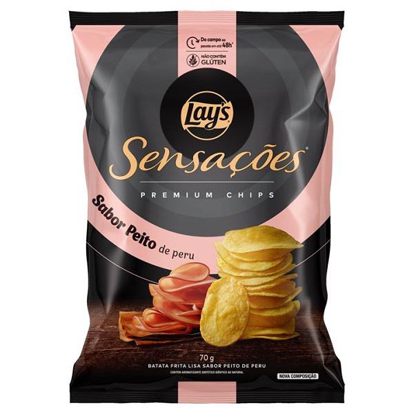 Salgadinho Elma Chips Batata Sensações Peito de Peru 70g
