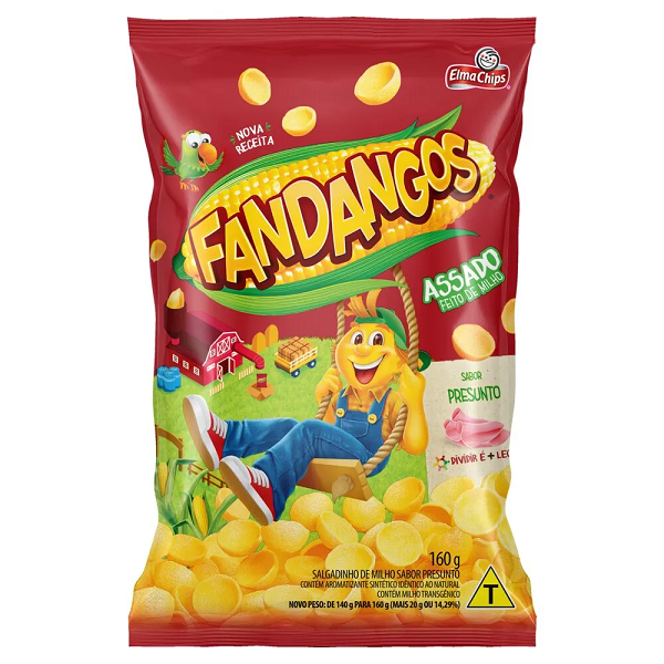Salgadinho Elma Chips Fandangos Presunto 160g
